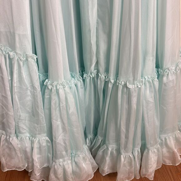 MAC DUGGAL 2025 RUFFLE EMBELLISHED MAXI DRESS FLORAL CHIFFON 68470 size 2 - Picture 13 of 13